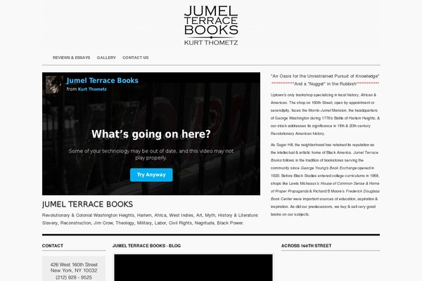 jumelterracebooks.com site used Organic_structure_child