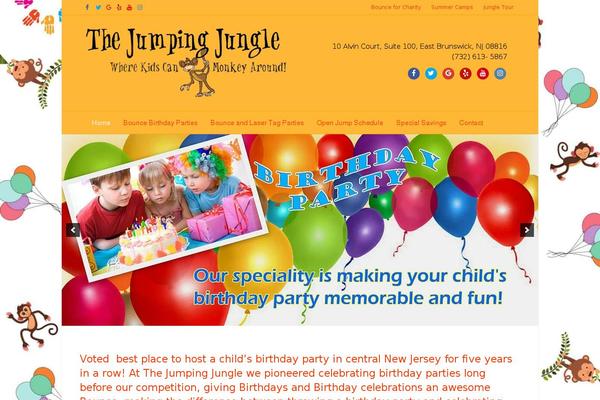 Function Child theme site design template sample