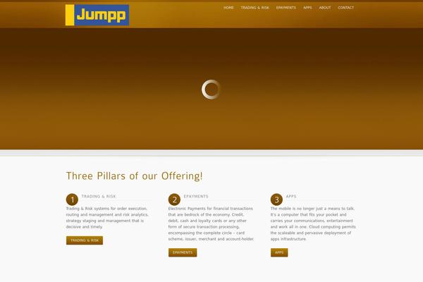 inFocus theme site design template sample