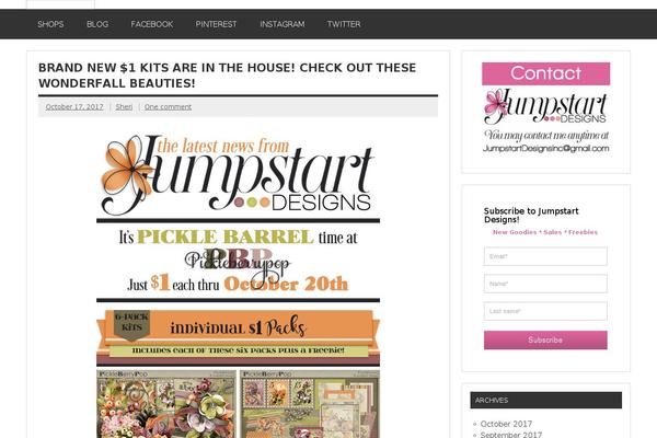 Dynamic News theme site design template sample