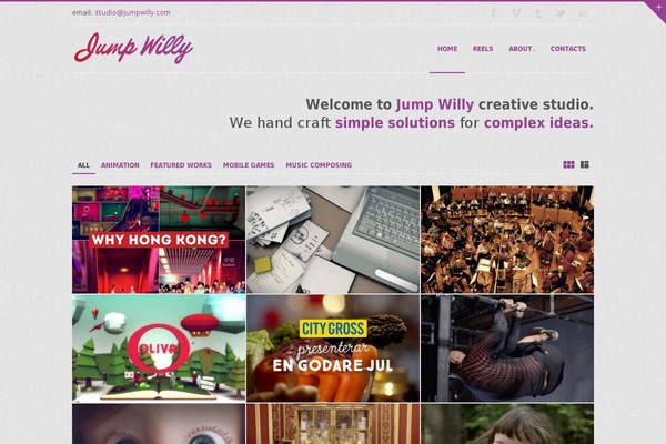 jumpwilly.com site used Gridz