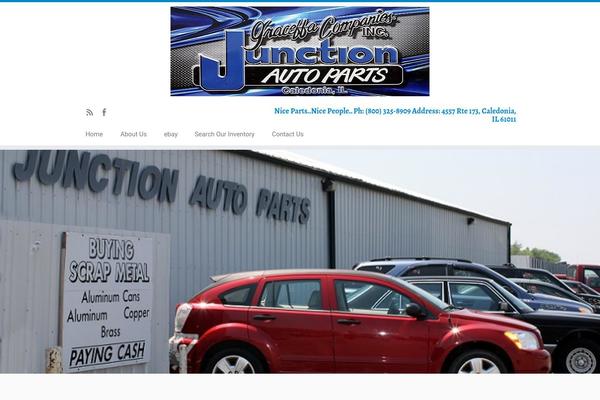 Customizr theme site design template sample
