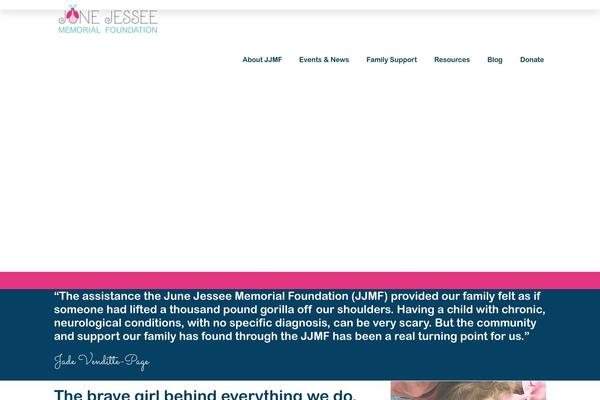 junejessee.org site used Charito-wp-child