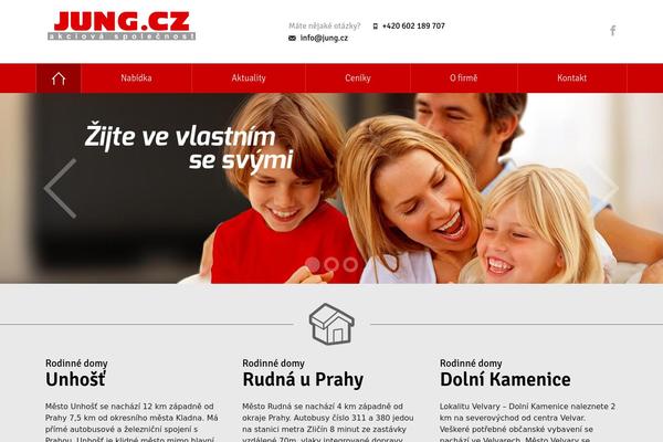 jung.cz site used Jung
