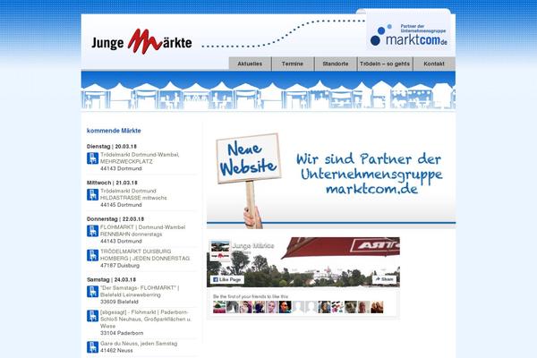 junge-maerkte.com site used Marktcom