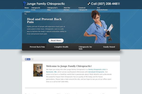 jungefamilychiropractic.com site used Procyon