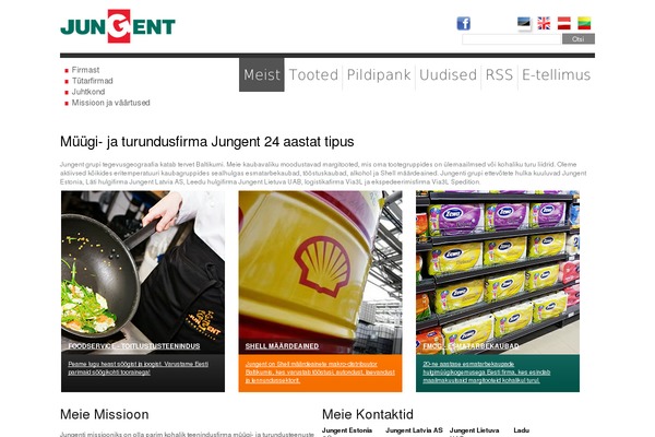 jungent.fi site used Shell