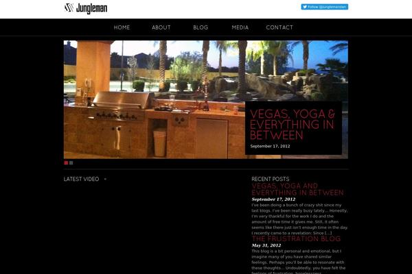 Jing theme site design template sample