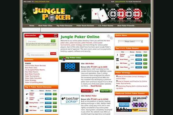 junglepoker.com site used Highrollerblack