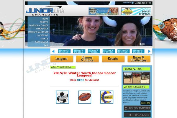 juniorlinkcharlotte.com site used Sportslinkus