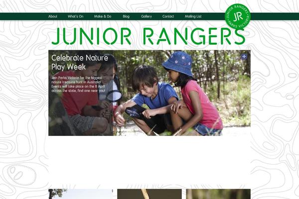 juniorrangers.com.au site used Juniorrangers