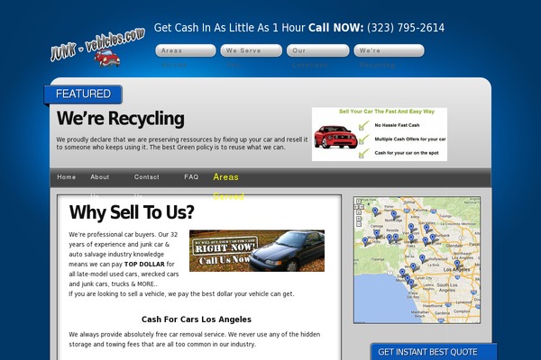 Impreza theme site design template sample
