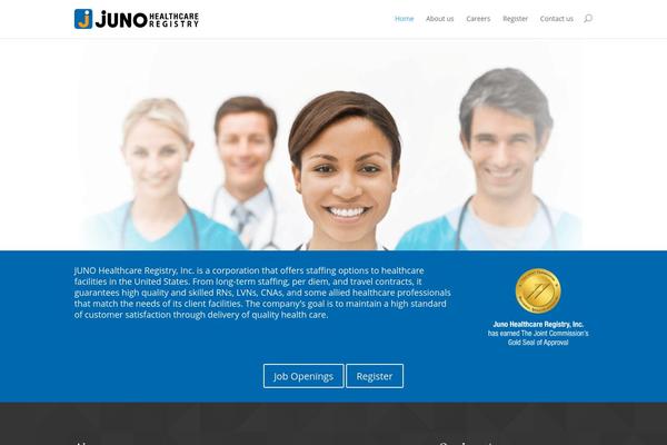 junohealthcare.com site used Juno
