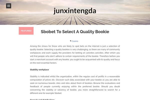 junxintengda.com site used Toko Online