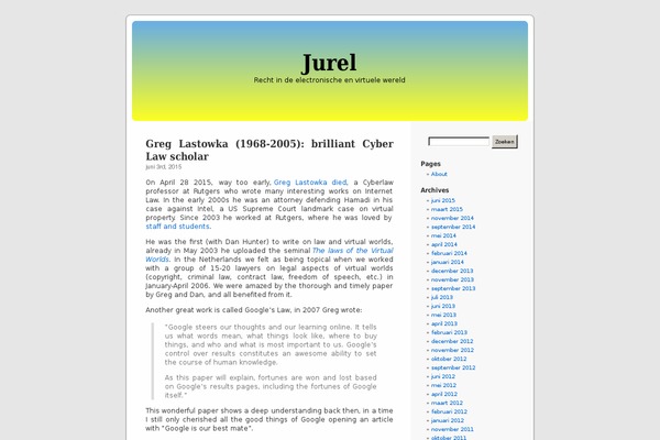 jurel.nl site used Default