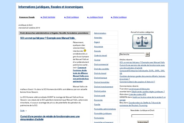 juridique-et-droit.com site used Jetdenfant