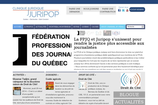 juripop.org site used Dstheme