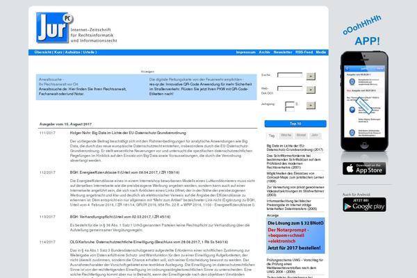 jurpc.de site used Jurpc