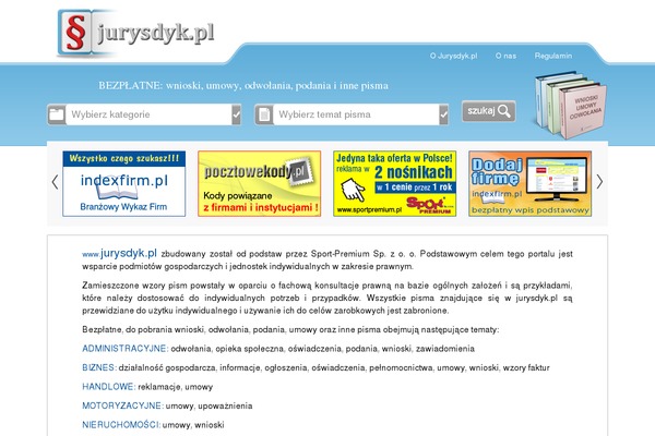 jurysdyk.pl site used Jurysdyk3