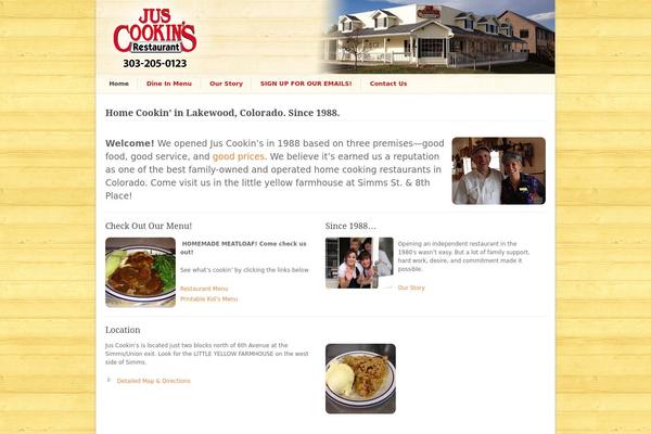 juscookins.com site used Modernize 2.09