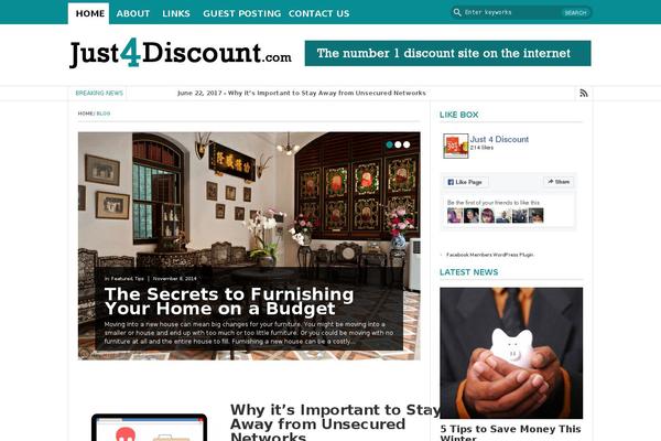 just4discount.com site used Fastnews