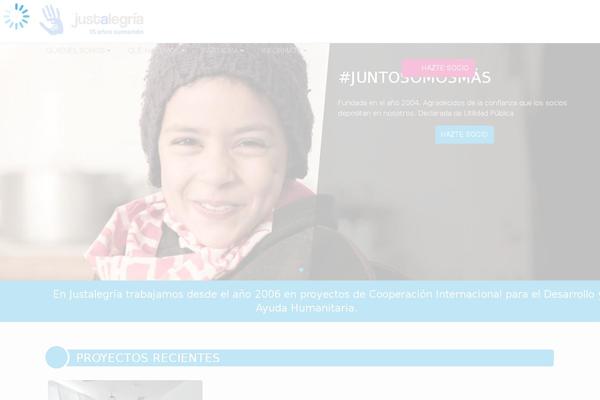 justalegria.org site used Justalegria