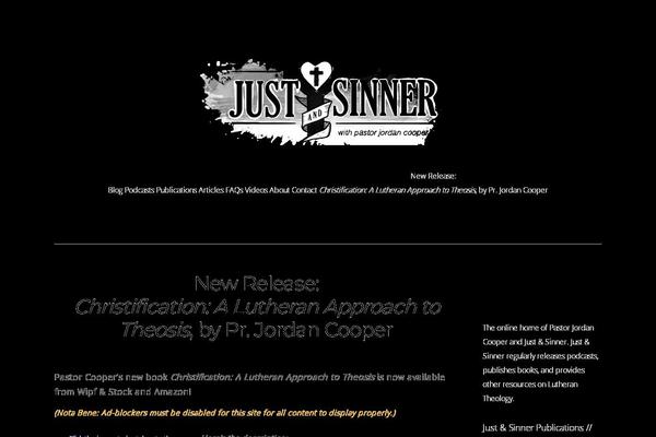 justandsinner.com site used Justandsinner