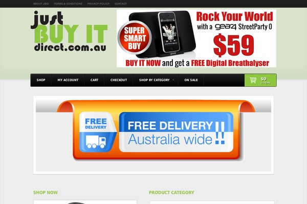 justbuyitdirect.com.au site used Shelflife-new