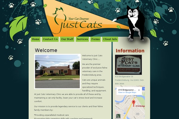 justcatsvetclinic.com site used Cat