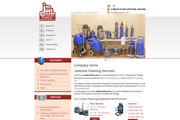 justcleansupplies.com site used Smartclean-child