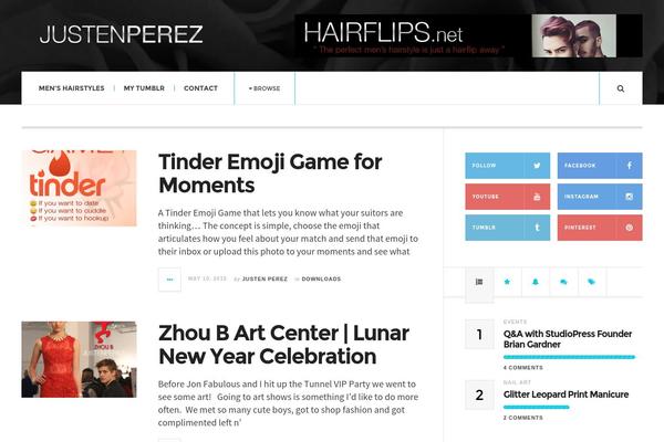 justenperez.com site used JustWrite