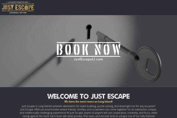 justescapeli.com site used Escape