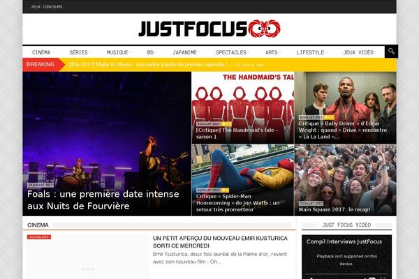 justfocus.fr site used Newspaper-theme_to_install