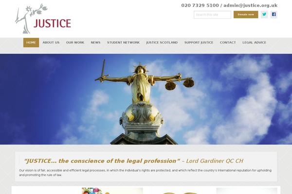 justice.org.uk site used JUSTICE