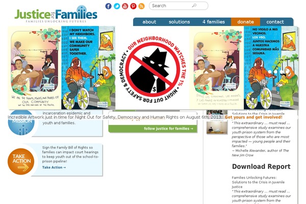 justice4families.org site used J4f