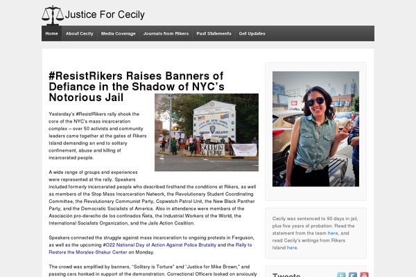 Site using Floating Social Media Icon plugin