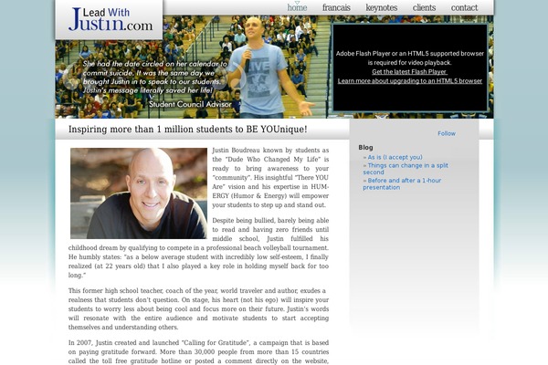 Site using Audio Player plugin