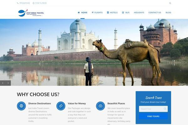 Adventure-tours theme site design template sample