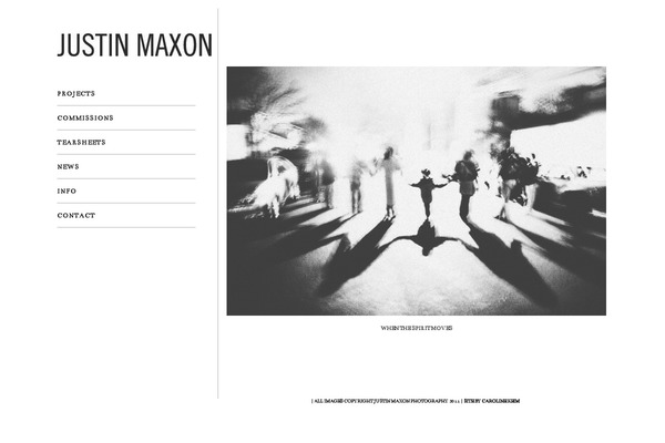 justinmaxon.com site used Maxon