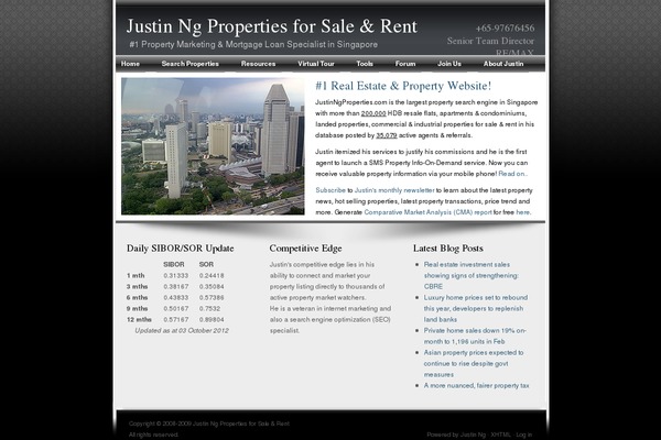 justinngproperties.com site used Dark_essence