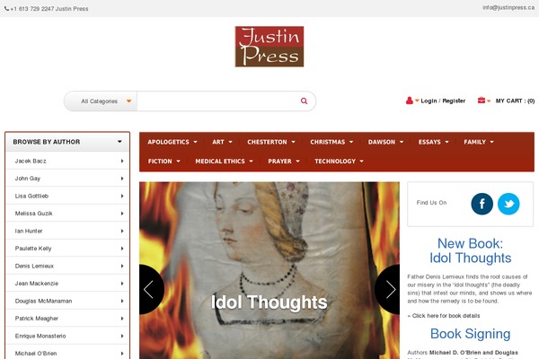 justinpress.ca site used Wp_woo_go_market