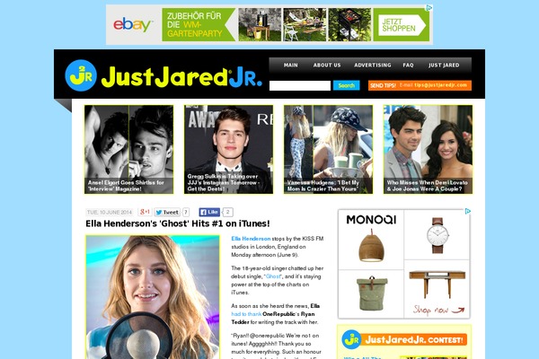 justjaredjr.com site used Justjaredjr