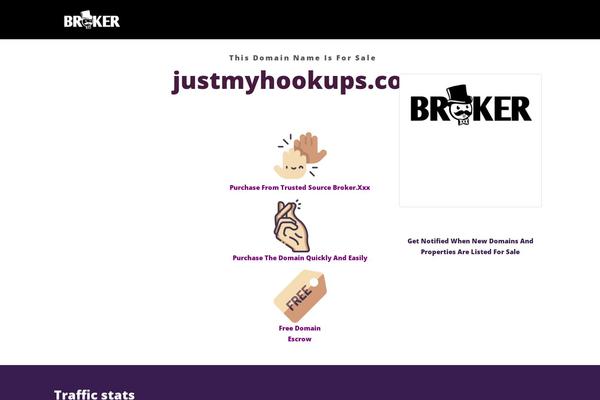 Broker theme site design template sample