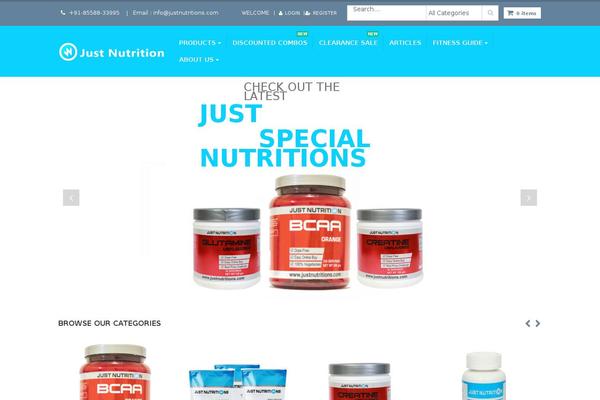 Porto theme site design template sample