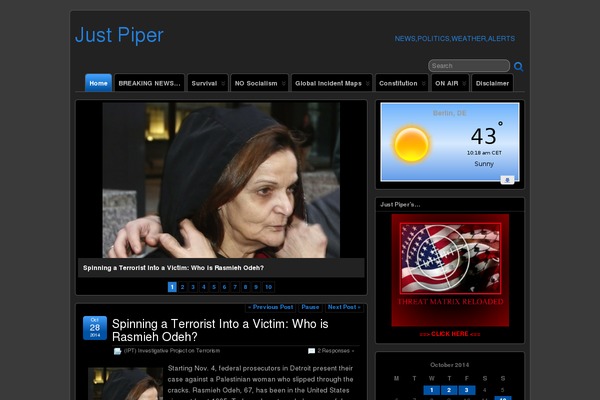 Suffusion theme site design template sample