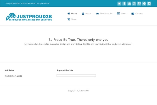 Hueman theme site design template sample