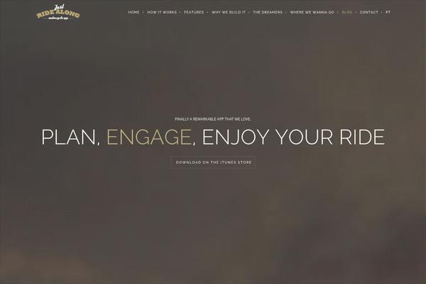 Brooklyn theme site design template sample