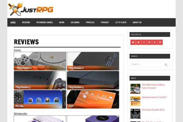 Dynamic News Lite theme site design template sample