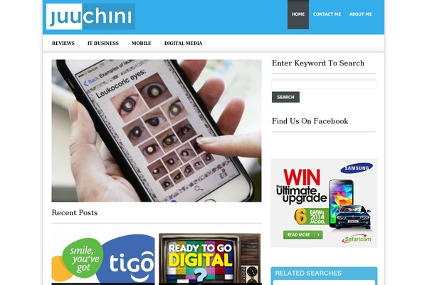 juuchini.com site used Newsmatic-pro-premium