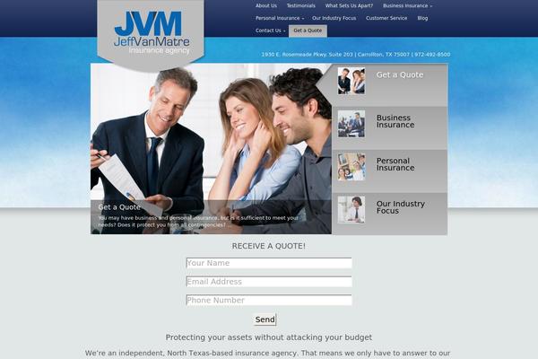 jvminsurance.com site used Vanmatre